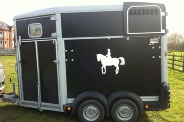 North Yorkshire Police have issued an appeal to help find a horse trailer that was stolen in Tadcaster last week