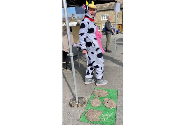Featuring Daisy Dung: Masham Family Fun Day hosts Cow Pat Bingo for the first time in 25 years to raise funds to buy the Community Office building.