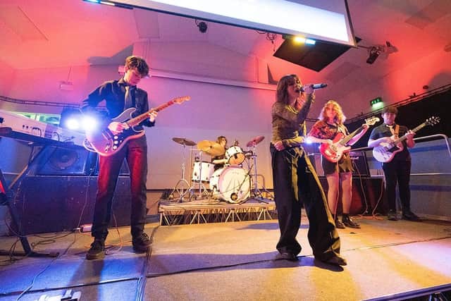 Harrogate Grammar School students took to the stage to showcase their musical talents in the Battle of the Bands competition