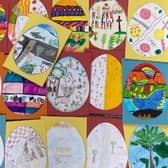Jeff received one of the Easter cards WiSE received from Tockwith C Of E Primary Academy