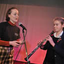 Learning from the best - A performer from the Royal Northern College of Music with a student from Harrogate Ladies’ College.