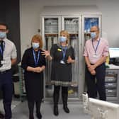 NHS England’s National Medical Director, Professor Sir Stephen Powis, has paid a visit to Harrogate District Hospital