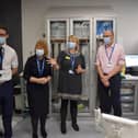 NHS England’s National Medical Director, Professor Sir Stephen Powis, has paid a visit to Harrogate District Hospital