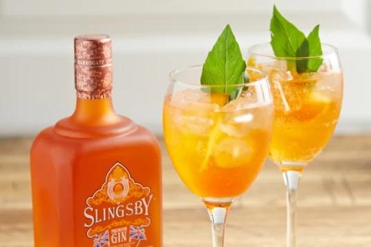 To make this cocktail at home, you will need 35ml Slingsby Marmalade Gin, 25ml Aperol, Dash of Soda and Prosecco