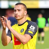 Harrogate Town centre-half Rod McDonald. Pictures: Matt Kirkham