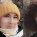 Archaeologists Marie Woods and Prof Joann Fletcher