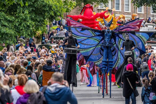 Visitor economy asset for Harrogate: The annual Carnival which celebrates the diversity, costumes, colours, sounds and flavours from the four corners of the world. (Picture Harrogate International Festivals)