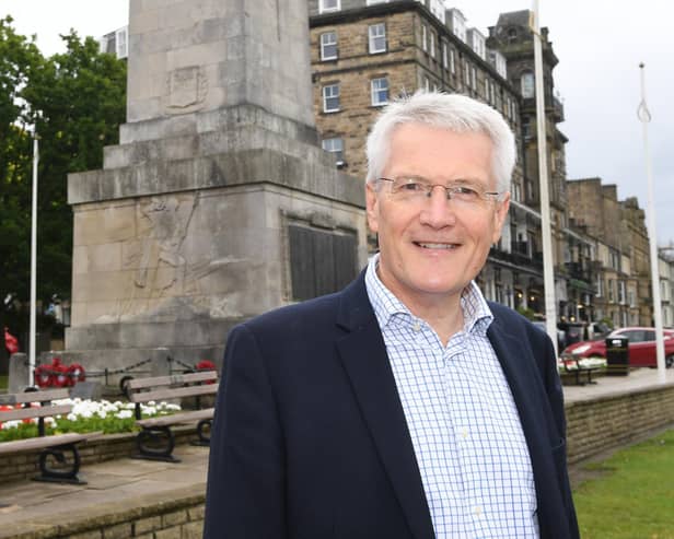 Harrogate and Knaresborough MP Andrew Jones is not known for being a big fan of the former PM Boris Johnson or his showboating style of politics. (Picture Gerard Binks)