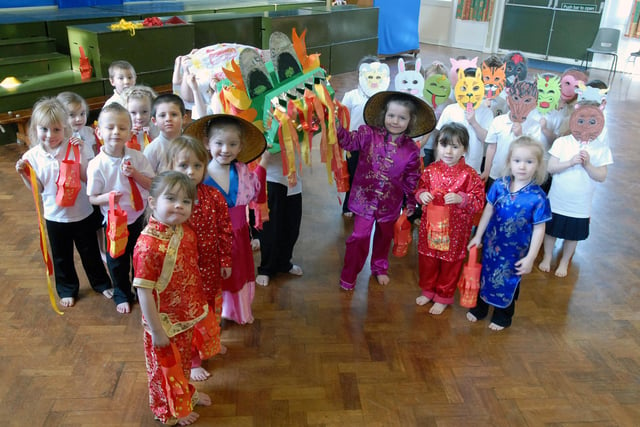Fantastic outfits for these pupils at West Boldon Primary as they marked the Year of the Rat in 2008.