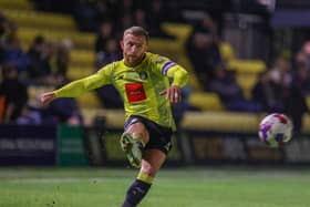 George Thomson has made 25 appearances in all competitions for Harrogate Town this season. Pictures: Matt Kirkham