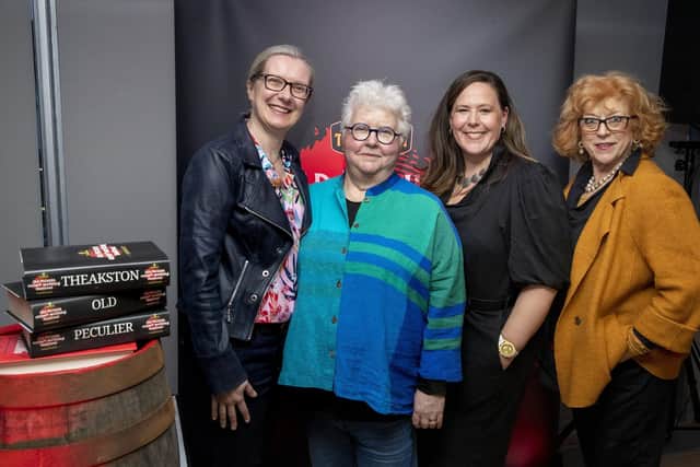 Welcome to the team - Harrogate International Festivals Fiona Movley, Sharon Canavar with new vice-presidents Val McDermid and Jane Gregory. (Picture Charlotte Graham)