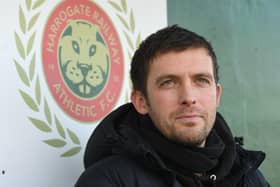 Harrogate Railway manager Rob Youhill. Picture: Gerard Binks