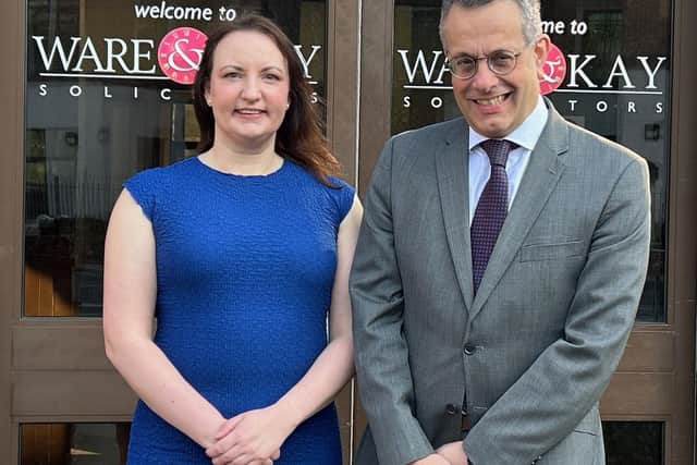 Elspeth Livett, Associate, Commercial Property and David Hyams, Managing Director