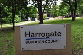 Pictured Harrogate Borough Council building, Harrogate.