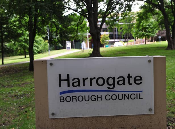 Pictured Harrogate Borough Council building, Harrogate.