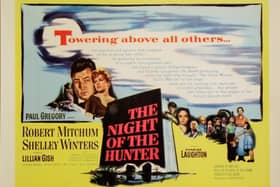 Harrogate Film Society's Classic Cinema season will start with a screening of The Night of The Hunter at the Harrogate Odeon. (Picture contributed)