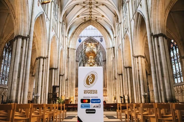 Women's Rugby World Cup trophy