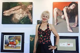 Judy Clarkson from Harrogate is one of only nine artists from across the North to receive a New Light cash bursary. (Picture contributed)
