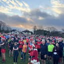Christmas Day saw an extraordinary turnout for Harrogate Parkrun with nearly 800 entrants running the three-lap course. (Picture contributed)