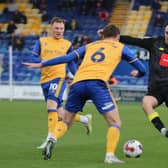 Harrogate Town were 2-1 winners at Mansfield Town on Saturday afternoon. Pictures: Brody Pattison
