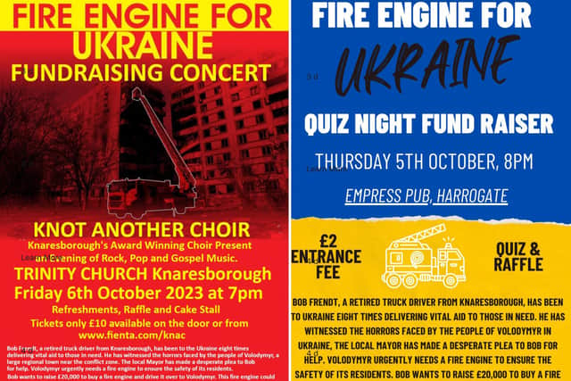 Fire Engine for Ukraine fundraiser brings together two events in support of campaign.