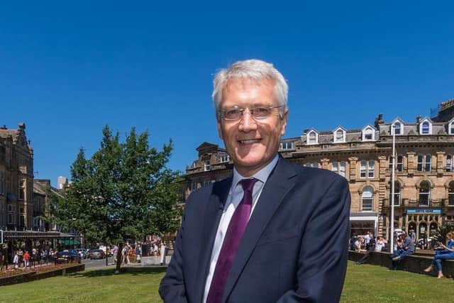 Harrogate and Knaresborough MP Andrew Jones said: “Football clubs like Harrogate Town are fundamental parts of our local communities, that is why I welcome that the Government is ensuring fans are better represented through the creation of the Independent Football Regulator." (Picture contributed)