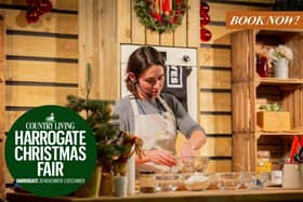 Running from November 30 to December 3 at Harrogate Convention Centre, The Country Living Christmas Fair has been hailed as the ultimate festive experience". (Picture contributed)