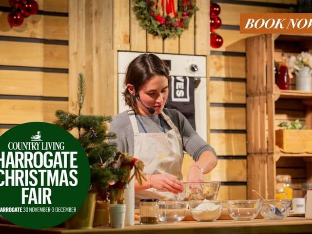 Running from November 30 to December 3 at Harrogate Convention Centre, The Country Living Christmas Fair has been hailed as the ultimate festive experience". (Picture contributed)