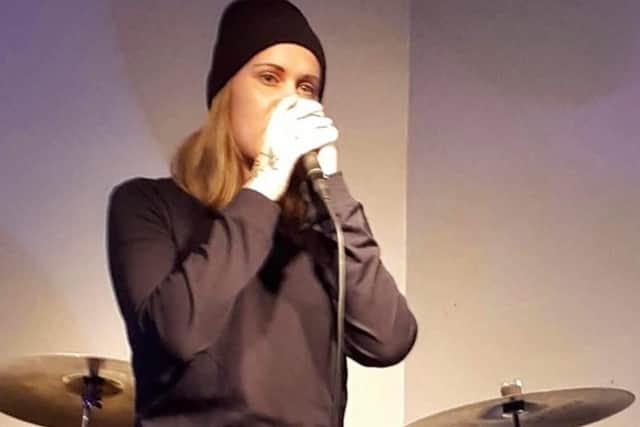 Known for her intelligent lyrics about issues such as domestic violence and struggles with mental health, Harrogate rapper Sara Winta first took to the mic on stage at Knaresborough's feva festival.