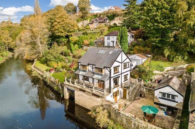 An overview of the idyllically situated property in Knaresborough.