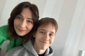 Mum Kamila Nowicka, 39, gave up her job to care for her teenage son,  Alan, a student at Ripon Grammar School. (Picture contributed)
