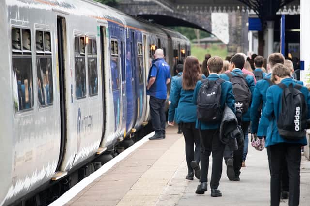 Northern is urging parents across North Yorkshire to spend less money on their child’s commute to school in 2023. (Picture Jonny Walton)