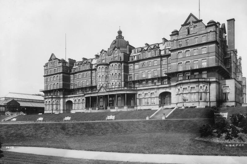 A view of the hotel in 1910.