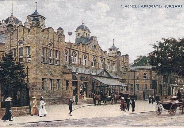 Harrogate’s glittering palace of history which celebrates its 120th anniversary this weekend pictured in the 1900s when it was called the Kursaal rather than the Royal Hall.