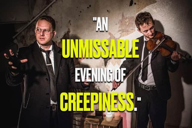 Tales of terror are set to come to Harrogate Theatre as the unique live story-telling experience of The Book of Darkness & Light team. (Picture contributed)
