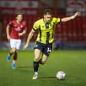 Toby Sims made 46 appearances for Harrogate Town during the 2024/25 season. Picture: Matt Kirkham