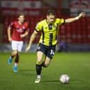 Toby Sims made 46 appearances for Harrogate Town during the 2024/25 season. Picture: Matt Kirkham