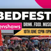 Bed Fest music and street food festival takes place today Saturday, June 10 at Henshaws Arts & Crafts Centre in Knaresborough on the route of Knaresborough Bed Race.