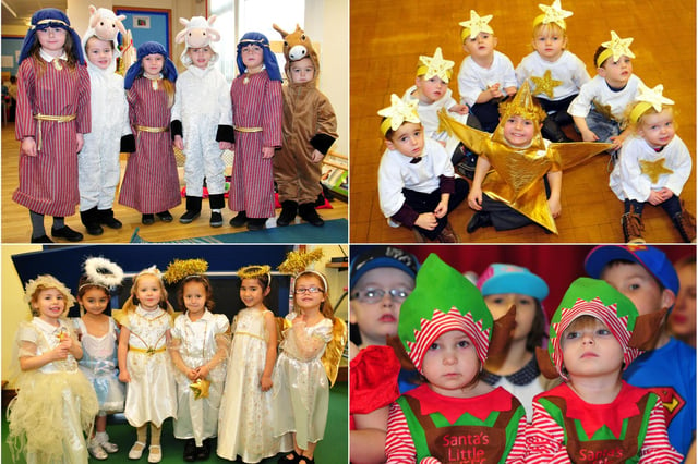 Stars galore in these Nativity reminders.