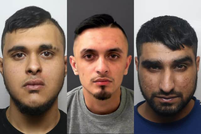 Hussain Khan, Aqib Ali Hussain and Qasib Hussain have been jailed for 25 years for targeting Harrogate with drugs