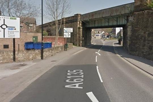 Chapeltown had 1021.7 Covid-19 cases per 100,000 people in the latest week, down from 2793.4.