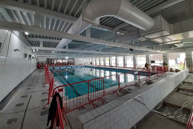 The new £17.5 million leisure and wellness centre in Knaresborough is set to open its doors next month