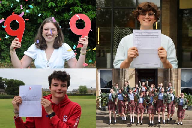 Pupils from across the Harrogate district have been celebrating some outstanding GCSE results