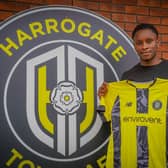 Shawn McCoulsky has joined Harrogate Town on a two-year contract. Picture: Harrogate Town AFC