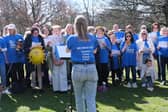 Flash mob - Yorkshire Cancer Research surprised shoppers in Harrogate with the support of members of Lucy’s Pop Choir. (Picture contributed)