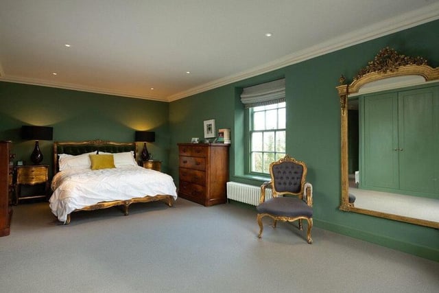 Another bedroom with exceptional floor space.