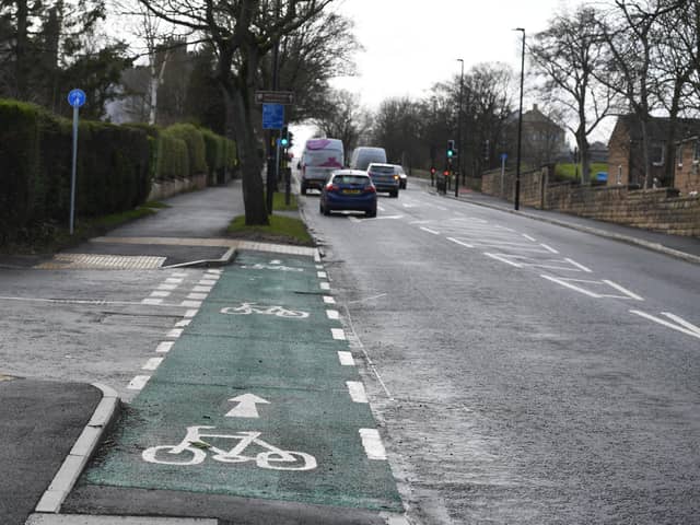 The first phase of the Otley Road cycle path opened at the start of this year, but some sections are to be rebuilt following safety complaints.