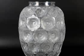 Lalique Anemone Grand Vase