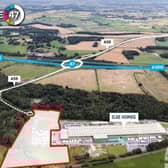 The location of the new warehouses
