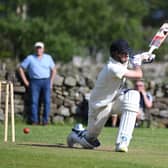 Darley CC's Jack Kellett has his stumps rearranged during Saturday's Theakston Nidderdale League Division One clash with Killinghall. Pictures: Gerard Binks